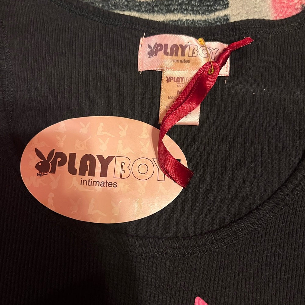 NWT vintage Playboy Bunny snow bunny tank top - Picture 4 of 7